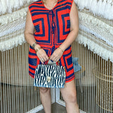Groovy Crochet Knit Tank Dress