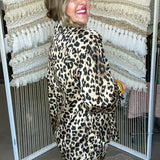 Wild Streak Leopard Blouse