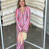 {Mumu} Saturday Skirt - Porto Stripe