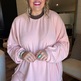Weekend Comfort Top - Pink
