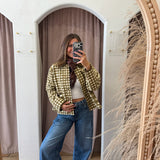 Southern Stables Gingham Barn Jacket
