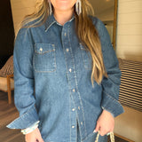 Denim Western Shirt