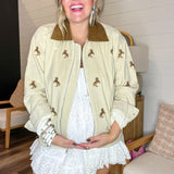 The Wild Pony Embroidered Barn Jacket