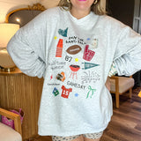 Halftime Queen Sweatshirt - Ash