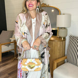 Birds Of A Feather Kimono - Pink
