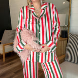 Classic PJ Set Jolly Stripes Silky