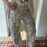 Counting On Camo High Rise Western Barrel Jeans