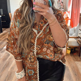 {Spell} Mojave Lily Shirt - Amber