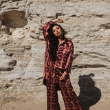 Dakota Set - Magenta Geo