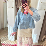 Easy Like Sunday Denim Top