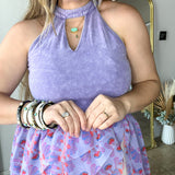 Levi Ruffle Maxi Tunic Top