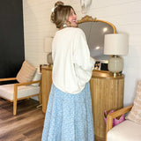 Sameran Skirt - Washed Blue