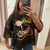 Lady Chopper Camo Tee