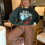 {Daydreamer} Chris Stapelton Horse Oversized Crew Sweatshirt