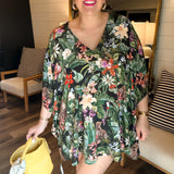 Peta Tunic Top - Jungle Mirage