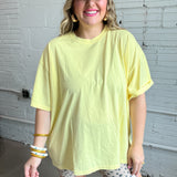 Daydreamer Solid Color Tee - One Size