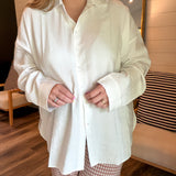 Upper East Side White Button Up
