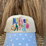 Motherhood Embroidered Trucker Hat