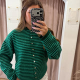 Piper Cardigan - Christmas Green