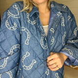 Horseshoe Highway Quilted Jacket