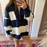 The College Short Set - Navy
