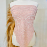 Multi Way Bandana Scarf - Pink