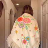 Vintage Crochet Shawl