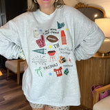 Halftime Queen Sweatshirt - Ash