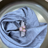 Multi Stone Cluster Rings - Triple Pink