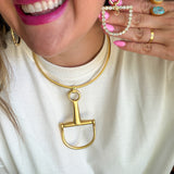 Horse Bit Collar Necklace