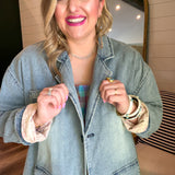Blues Blazer - Chambray