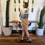 Lonely Hearts Mini Sweater Dress