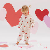 Heart Knit Sweater - Ivory