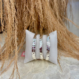 Silver Plated Bangle Bracelet - Small