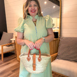 Charlestons Best Gingham Maxi Dress