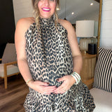 Little Leopard Mini Dress