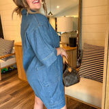 Plain Denim Darling Dress