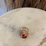 Rose Gold + Sterling Silver Rings