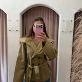 Gossip Girl Khaki Jacket