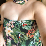 Tinsley Tube Maxi Dress - Jungle Mirage