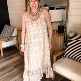 Clara High Lo Dress - Multi