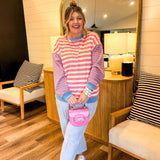 Cotton Candy Stripes Sweater