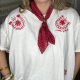 Lucky Star Horseshoe Tee