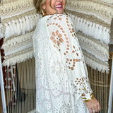 The Daylight Eyelet Dress - White