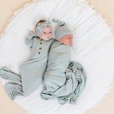 Joey Knotted Gown - Newborn-3M