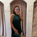 Emerald City Feathers Mini Dress