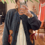 Ralph The Teddy Bear Cardigan