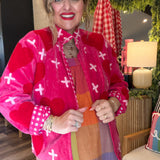 Chapman Embroidered Jackets - Pink