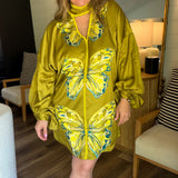 Sasha Mini Dress - Clouded Yellow