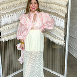 Moonlight Magic Lace Skirt - Cream